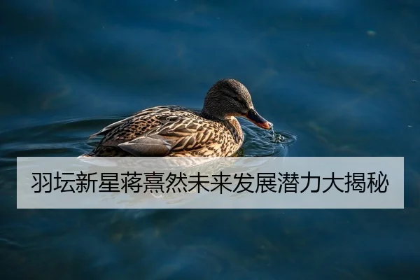 羽坛新星蒋熹然未来发展潜力大揭秘